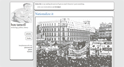 Desktop Screenshot of bentarnoff.com